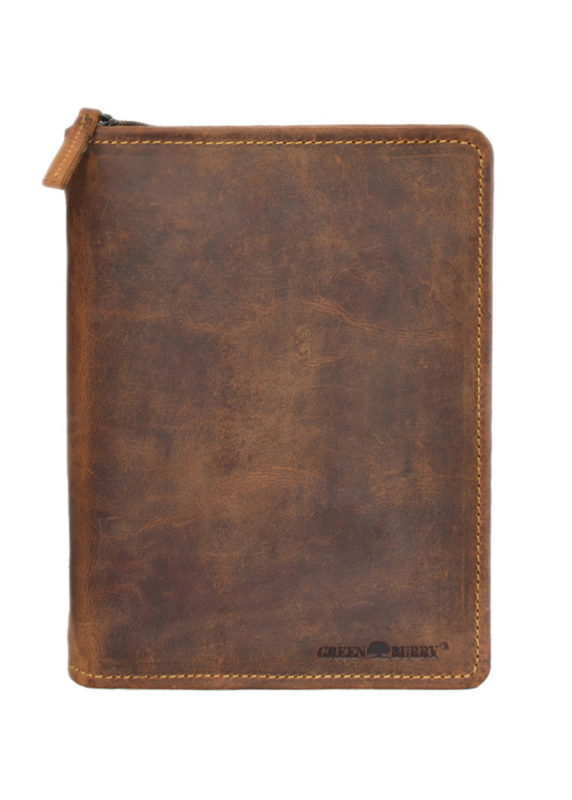 Vintage A5 RV- Schreibmappe Leder